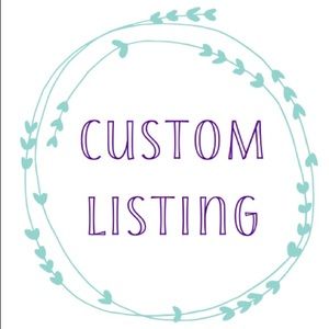 Custom listing for Anney